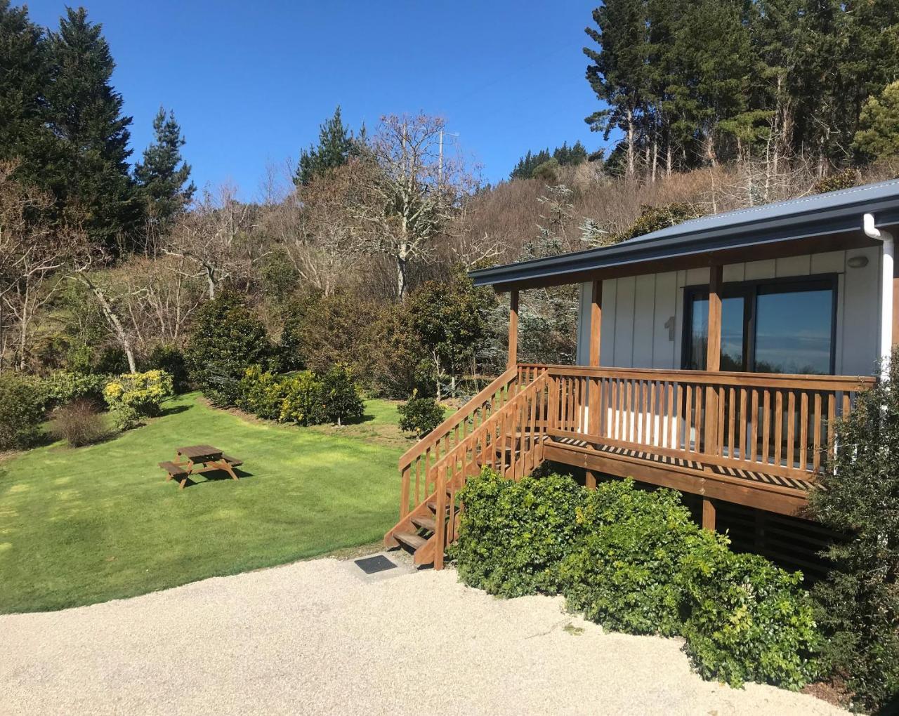 Terraced Chalets Motueka Exterior foto